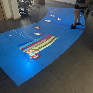 Sol pour sport en salle, projection interactive 3D sur le sol - Product Image 2