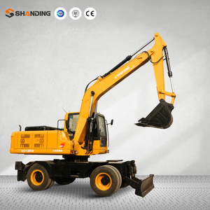 Miniexcavadora China SHANDING con Certificación CE, EPA y EURO 5, Motor Diésel de 7-8 Toneladas, Alta Potencia de Excavación, Nueva - Product Image 1