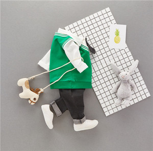 Ensemble de vêtements pour garçons, veste et t-shirt à col en V pour enfants, jeans de marque, lots en provenance de fabricants chinois - Product Image 2