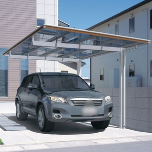 Meilleure <span class=keywords><strong>Vente</strong></span> : Abri <span class=keywords><strong>Voiture</strong></span> en Aluminium avec Cadre Métallique, Toit en Polycarbonate Imperméable et Coupe-Vent, Revêtement Poudré, Couleur/Taille Personnalisable, Garantie 10 Ans - Product Image 2