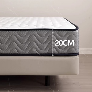 Materasso Eco-Friendly Traspirante con <span class=keywords><strong>Molle</strong></span> <span class=keywords><strong>a</strong></span> Sei Anelli per Letti Matrimoniali 1.5m/1.8m, Supporto Lombare in Fibra di Cocco per Camera da <span class=keywords><strong>Letto</strong></span> - Product Image 3