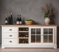 Meuble lumineux de luxe pour le salon armoire en marbre pour le dîner armoire latérale moderne simple pour restaurant armoire à vin pour bol
