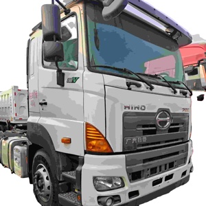 Camion tracteur Hino 700 500 fabriqué au Japon, Howo Shacman Sany Beiben MANNN FE410A, 99% neuf - Product Image 1