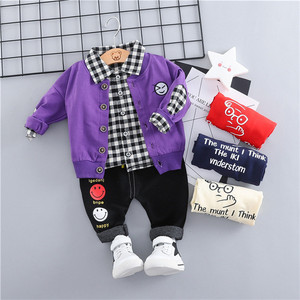 ชุดกีฬาเด็กผู้ชาย เสื้อยืดฟุตบอล ชุดกันสารเคมีสำหรับเด็ก เสื้อโค้ทเด็กสำหรับฤดูใบไม้ร่วง ผลิตภัณฑ์จากจีน - Product Image 4