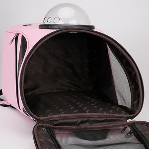 Cat Carrier <b>Backpack</b> Large Capacity Breathable Transparent Pet Travel Bag For Cats Dogs Airline Approved - Product Image 4