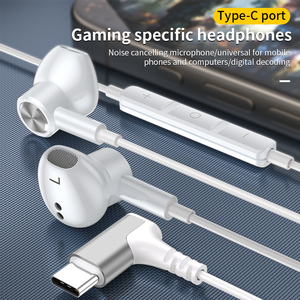 Écouteurs intra-auriculaires filaires USB-C de bonne qualité pour iPhone 15 16 <span class=keywords><strong>Pro</strong></span> <span class=keywords><strong>Max</strong></span> avec microphone - Product Image 2