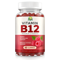 Lifegarden Halal Naturel Végétalien Vitamine B12 Antioxydant Bonbons Gommeux Énergisants Soutien Quotidien du Métabolisme Adulte Suppléments en Vrac