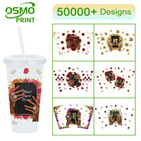 Nouveauté OSMO : Plus de 50 000 designs d'autocollants de transfert UV DTF imperméables pour gobelets de 24 oz – Religieux, Biblique, Floraux