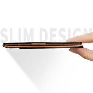 Neueste Business Style Mode Vegan Leder Karten halter <span class=keywords><strong>Wallat</strong></span> für Männer - Product Image 3