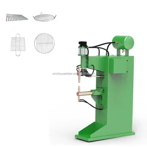 Soldadora neumática por puntos de costura, máquina de soldadura por puntos para condensador, cesta de la compra, tipo de soldadores por puntos esenciales