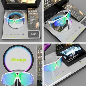 Expositor de Sobremesa Acrílico Interactivo Personalizado de Fábrica para Gafas Deportivas con Reproductor de Audio y Video LCD para Impulsar la Conversión - Product Image 3