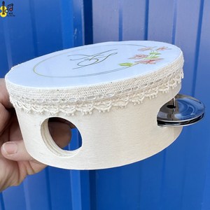2025 marzo che acquista 4 pollici Mini strumento musicale per festa <span class=keywords><strong>di</strong></span> nozze che suona il prezzo personalizzato del tamburello <span class=keywords><strong>di</strong></span> nozze - Product Image 4
