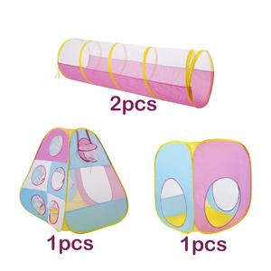 Tente <span class=keywords><strong>Pop</strong></span>-<span class=keywords><strong>Up</strong></span> pour enfants, ensemble de <span class=keywords><strong>Tunnel</strong></span>, 4 en 1, terrain de jeu, <span class=keywords><strong>maison</strong></span> de jeu - Product Image 2