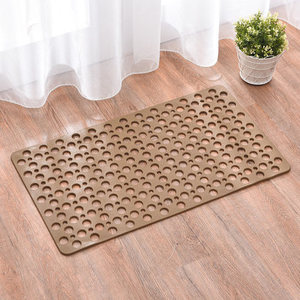 Reinforced <strong>Large</strong> Suction Cups and Circle Hole Massage TPE Non-Slip <strong>Bathtub</strong> <strong>Mats</strong> for Shower - Product Image 3