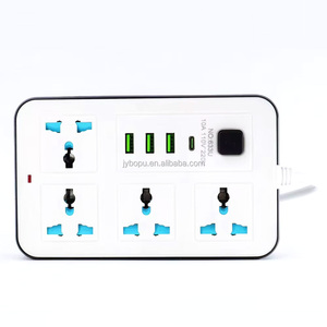 Ổ điện đa năng bán chạy 4 đầu ra, 3 cổng USB, 1 cổng Type-C, dài 2 mét - Product Image 4