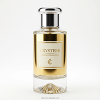 Flacons carrés en verre de 100 ml pour parfum, design de luxe de haute qualité, prêts pour diffuseur, écologiques, recyclables, personnalisables, 100 pièces