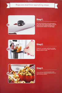 Macchina Automatica <span class=keywords><strong>per</strong></span> Popcorn Elettrica Commerciale e Domestica <span class=keywords><strong>Tipo</strong></span> Sfera con Pentola Antiaderente <span class=keywords><strong>per</strong></span> Uso in Panetteria - Product Image 4