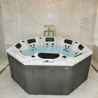 Spa pour enfants 6 places avec massage par le surf, chromothérapie, stérilisation à l'ozone et en acrylique stéréo