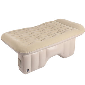 <span class=keywords><strong>Lit</strong></span> d'air gonflable pour voiture, siège arrière <span class=keywords><strong>de</strong></span> SUV, portable, imperméable, floqué, doux, pour le camping en famille, les voyages routiers, OEM ODM - Product Image 5