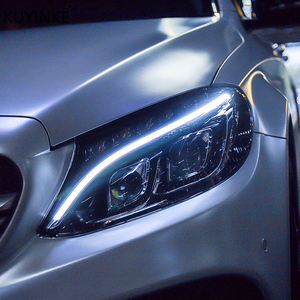 Conjunto de Faros LED AURON de 12V, Alta Calidad, 6000K, 6000 lm, Chip LED para Mercedes-Benz Clase C W205 (Modelos 2015-2018) |   OE EE. UU. - Product Image 4