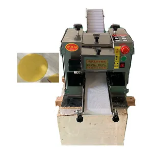 Automatische Knoedel Wrapper Making Machine Wonton Loempia Huid Maker Crêpe Tortilla Chapati Roti Machine