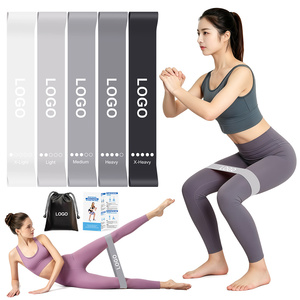 Resistance <b>Bands</b> Set Elastic Exercise Loop <b>Bands</b> Fitness <b>Workout</b> <b>Bands</b> for Strength Training Yoga Home Gym Physical Therapy - Product Image 1
