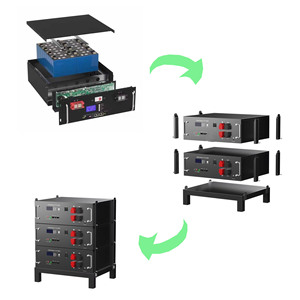 LiFePO4 Battery 51.2V 100Ah 5KWh Off Grid Air Cooling With Rs485 For Solar <b>Energy</b> <b>Storage</b> <b>System</b> - Product Image 1