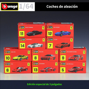 Bburago 1:64 Serie <span class=keywords><strong>Auto</strong></span> Sportive Italiane, Modellini in Metallo Pressofuso in Confezione Premium per Collezionisti, Regalo, Vendita all'Ingrosso - Product Image 4