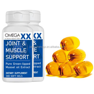 En Stock Big 300 Capsule Suplemento de soporte muscular y articular de aceite de mejillón de labios verdes de alta calidad para adultos - Product Image 4