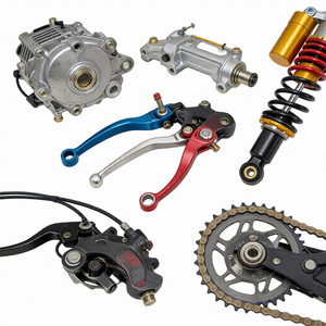 Piezas de Motocicleta Mecanizadas por CNC Personalizadas, Componentes de Fresado y Torneado de Alta Precisión en Aluminio Anodizado, Latón y Acero - Product Image 3