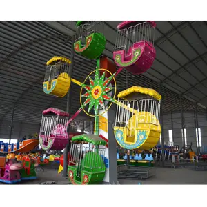 中国流行娱乐廉价微型购物中心摩天轮游戏儿童游乐设施出售
