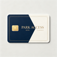 Luxury PVC Contact IC Access Card Full Color Printable Rewritable 4428 Waterproof/Weatherproof Access Control