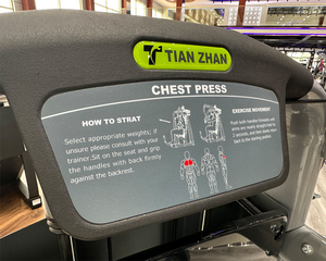 Equipo de gimnasio comercial de gama alta <span class=keywords><strong>Ejercicio</strong></span> de <span class=keywords><strong>prensa</strong></span> de pecho sentado a la venta - Product Image 5