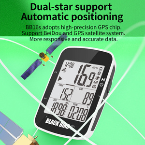 BLACKBIRD BB16 ดิจิตอล GPS จักรยานคอมพิวเตอร์วัดระยะทางจักรยานมาตรวัดความเร็ว ANT + BLE5.0 ไร้สาย IPX7 กันน้ำ 2.3 ''จักรยานเสือหมอบ - Product Image 5