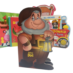 Professional Bespoke Die-cut Complete Shaped <b>Book</b> Solution - Premium Expert Kids <b>Book</b> Factory - Product Image 4