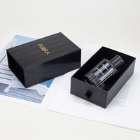 Boîtes cadeaux tiroir à parfum en carton personnalisable Boîtes vides en carton mousse EVA pour bijoux avec stratification mate Boîtes rigides