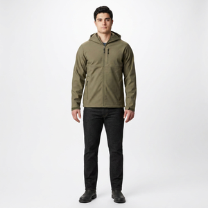 Vestes Softshell de sport d'extérieur Maille respirante Séchage rapide Veste coupe-vent Hommes Logo de marque personnalisé Vestes Softshell d'extérieur - Product Image 1