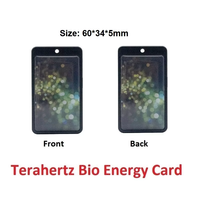 Quantum Tera hertz Energy Chipkarte mit Tasche New Me Card Cord Nume Jetzt Tera hertz Chip Version 9 Support Logo gedruckt