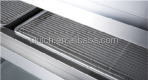 Giá Rẻ Giá thép không gỉ Top Table-TOP nấu chín thực phẩm hiển thị ấm hơn nóng thực phẩm nóng lên <span class=keywords><strong>Showcase</strong></span> cho chiên gà fastfood - Product Image 5