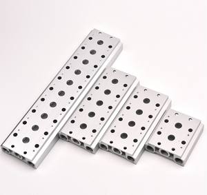 Airtac tipi 3V 4V serisi <span class=keywords><strong>3</strong></span>/2 ve 5/2way solenoid valf manifoldu - Product Image 6