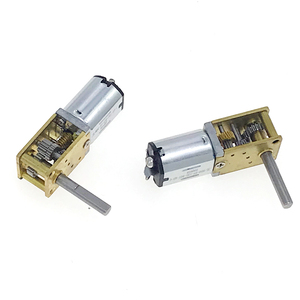 Smart Electronics Micro N20 Motor de engranaje de metal de un solo eje/de doble eje, Motor de CC de alto par de baja velocidad de 4rpm-380rpm - Product Image 1