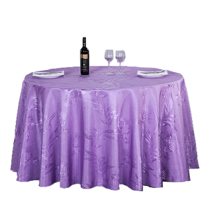 Hot Selling 120 Round Embroidered Satin Rosette Flower <strong>Table</strong> <strong>Cloth</strong> Luxury Large Wedding Tablecover Handmade Techniques - Product Image 3