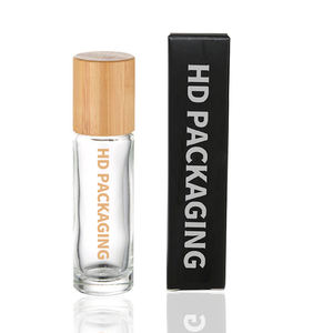 Rullo di vetro olio essenziale profumo 10ml 3ml bambù 5ml deodorante bottiglia personalizzata con confezione - Product Image 1