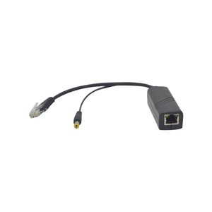 10/100Mbps Power Over Ethernet 48V ถึง5V 2A 10W <span class=keywords><strong>RJ45</strong></span>ปลั๊ก Active POE Splitter - Product Image 1