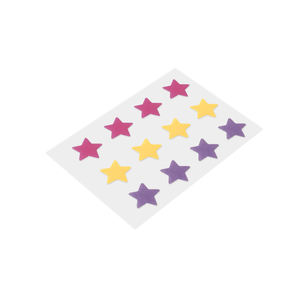 لاصقات حب الشباب على شكل نجوم، ضمادات هيدروكولويد لطيفة للجسم والذقن والجبهة والصدر، معتمدة من الاتحاد الأوروبي كجهاز طبي من الفئة الثانية - Product Image 2