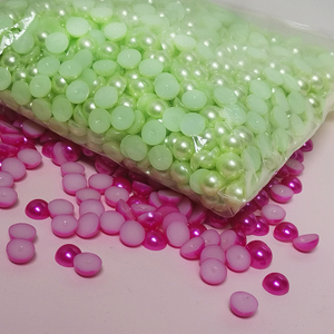 Bán Buôn 2Mm 3Mm 4Mm 5Mm Nửa Vòng Ngọc Trai Giả Hạt Nhựa Thạch Cho DIY Thủ Công Và Đồ Trang Sức Làm - Product Image 5