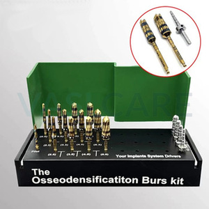 Kit de Forage pour Implants Dentaires, Fraises d'Osseodensification, Forets Osseux et Dentaires, Certifié CE, Instrument Chirurgical par Vaslcare - Product Image 3