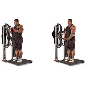 2025 OEM Maßgefertigte Dual-Funktions-Krafttrainingsmaschine Fitnessgeräte Körper Bizeps und Trizeps Multifunktions-Fitnessstation - Product Image 3