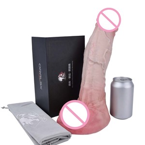 Dildo réaliste en silicone double couche épais avec base à ventouse puissante, stimulateur réaliste du point G pour femmes, ventouse 18+ - Product Image 3