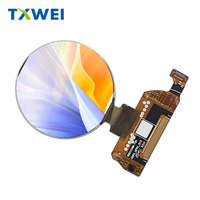 1.39 inci resolusi 454*454 HD Circular Display modul LCD dengan antarmuka SPI MIPI
